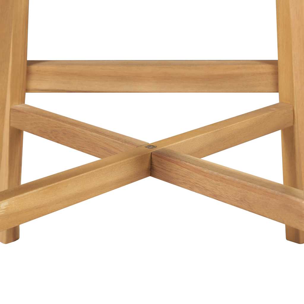 vidaXL 3-Piece Bar Set Solid Acacia Wood