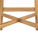 vidaXL 3-Piece Bar Set Solid Acacia Wood