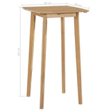 vidaXL 3-Piece Bar Set Solid Acacia Wood