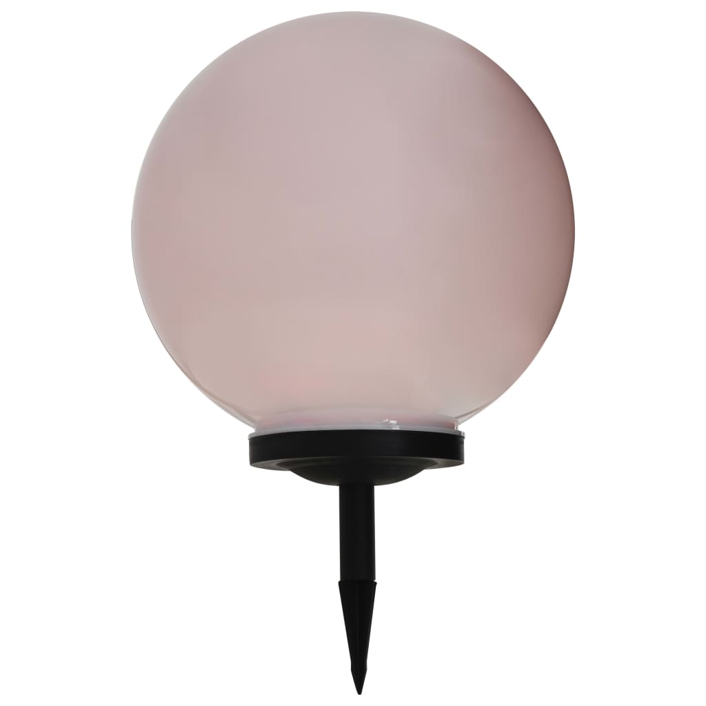 vidaXL Solarlampen 6 st LED rond 20 cm RGB