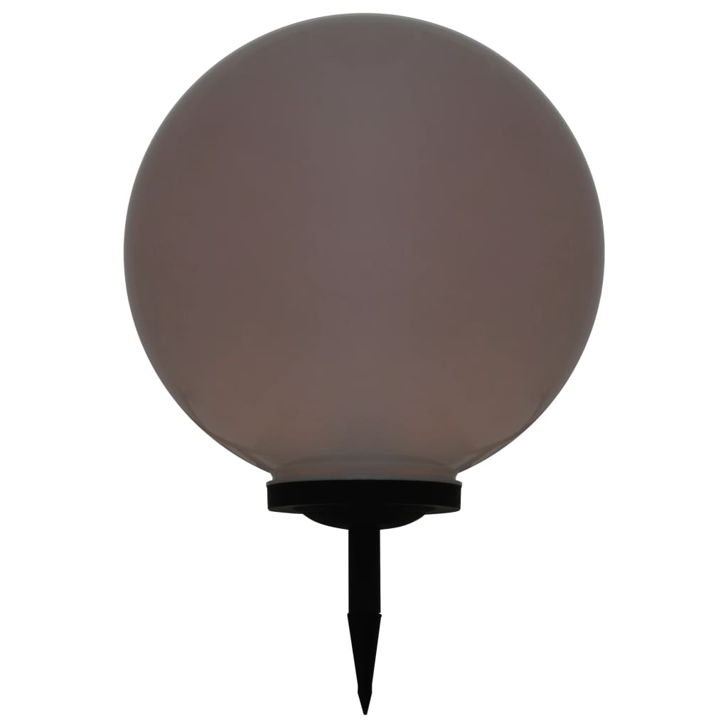 vidaXL Solarlampen 6 st LED rond 20 cm RGB