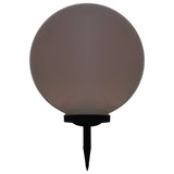 vidaXL Solarlampen 6 st LED rond 20 cm RGB