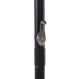 vidaXL Parasol Samos 500 cm aluminium wit