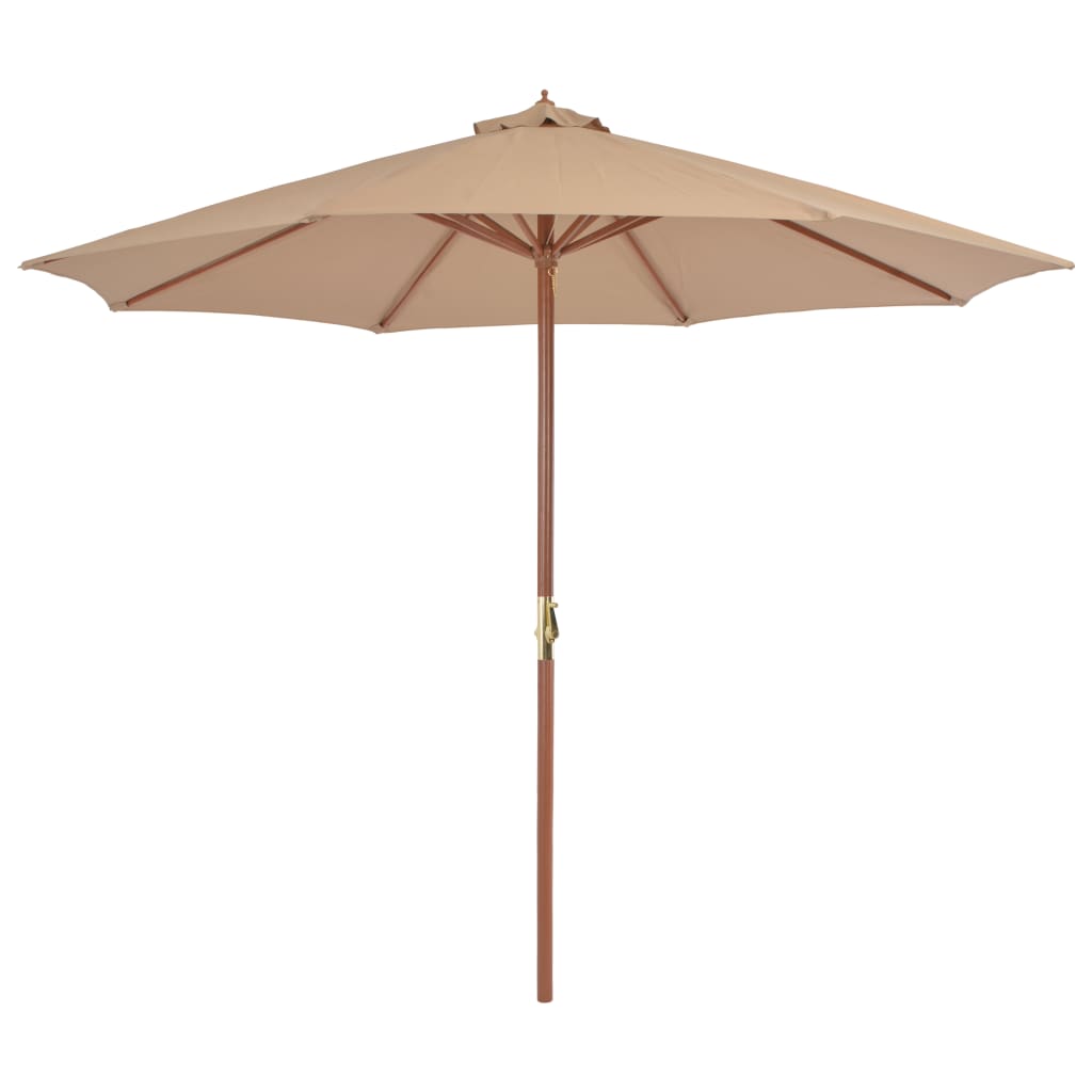 vidaXL Parasol 258 cm groen