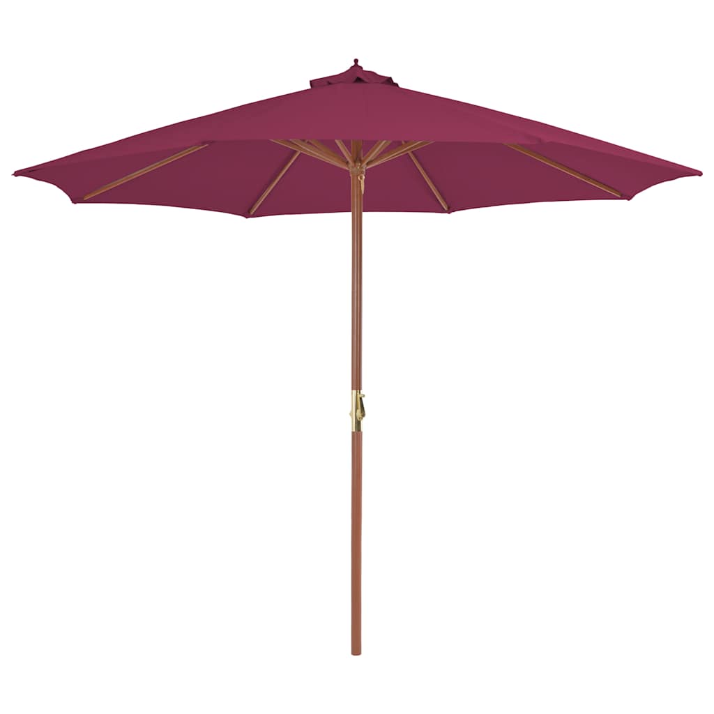 vidaXL Parasol 258 cm groen