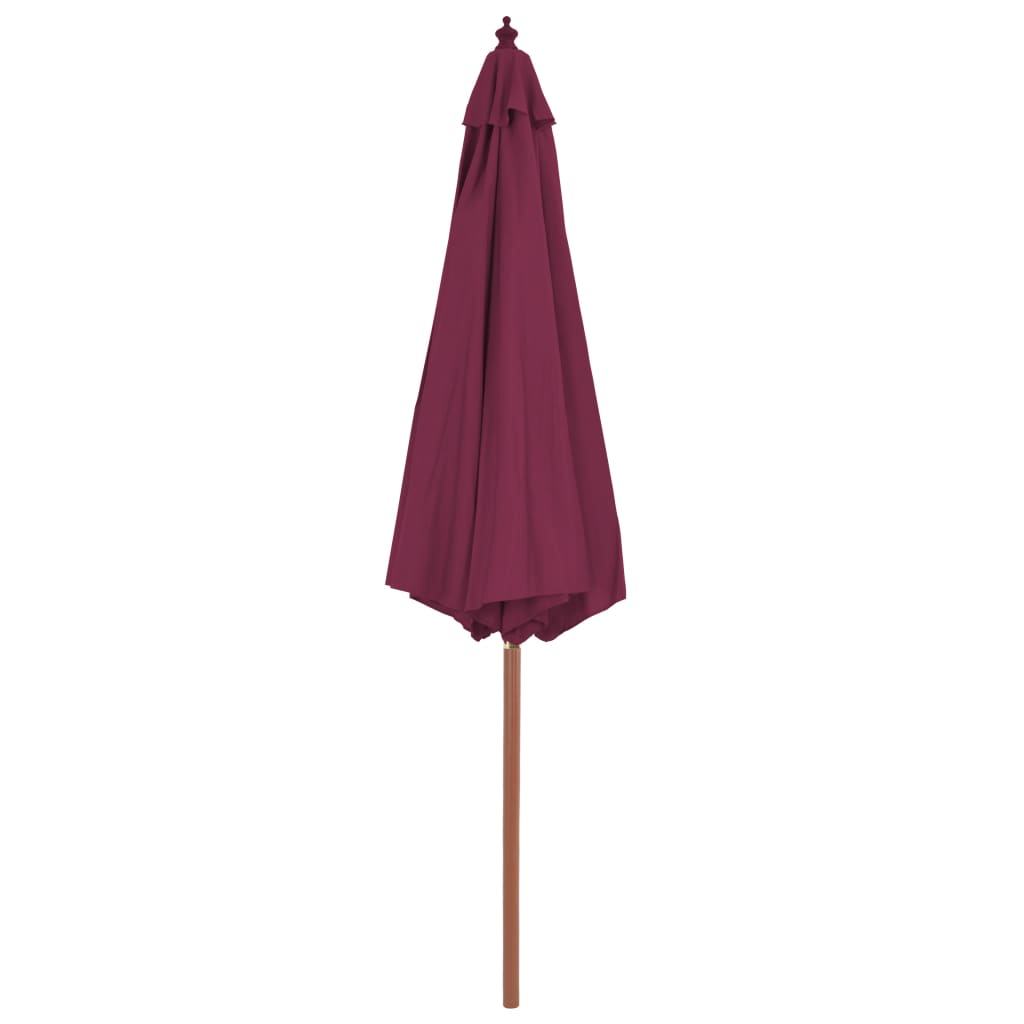 vidaXL Parasol 258 cm groen