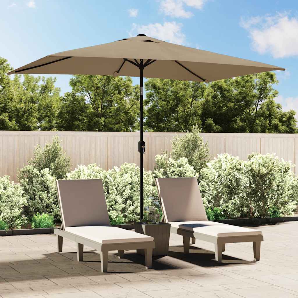 vidaXL Parasol rechthoekig 200x300 cm groen