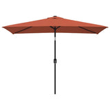 vidaXL Parasol rechthoekig 200x300 cm groen