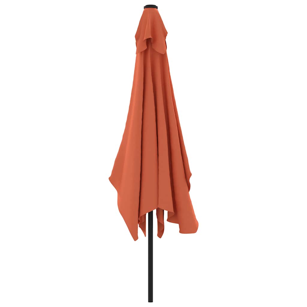 vidaXL Parasol rechthoekig 200x300 cm groen
