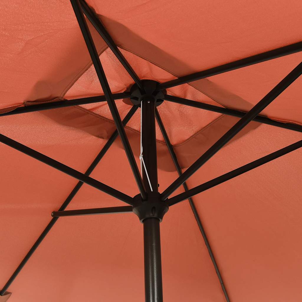 vidaXL Parasol rechthoekig 200x300 cm groen