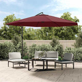 vidaXL Cantilever Parasol 3.5 m Green