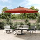 vidaXL Cantilever Parasol 3.5 m Green