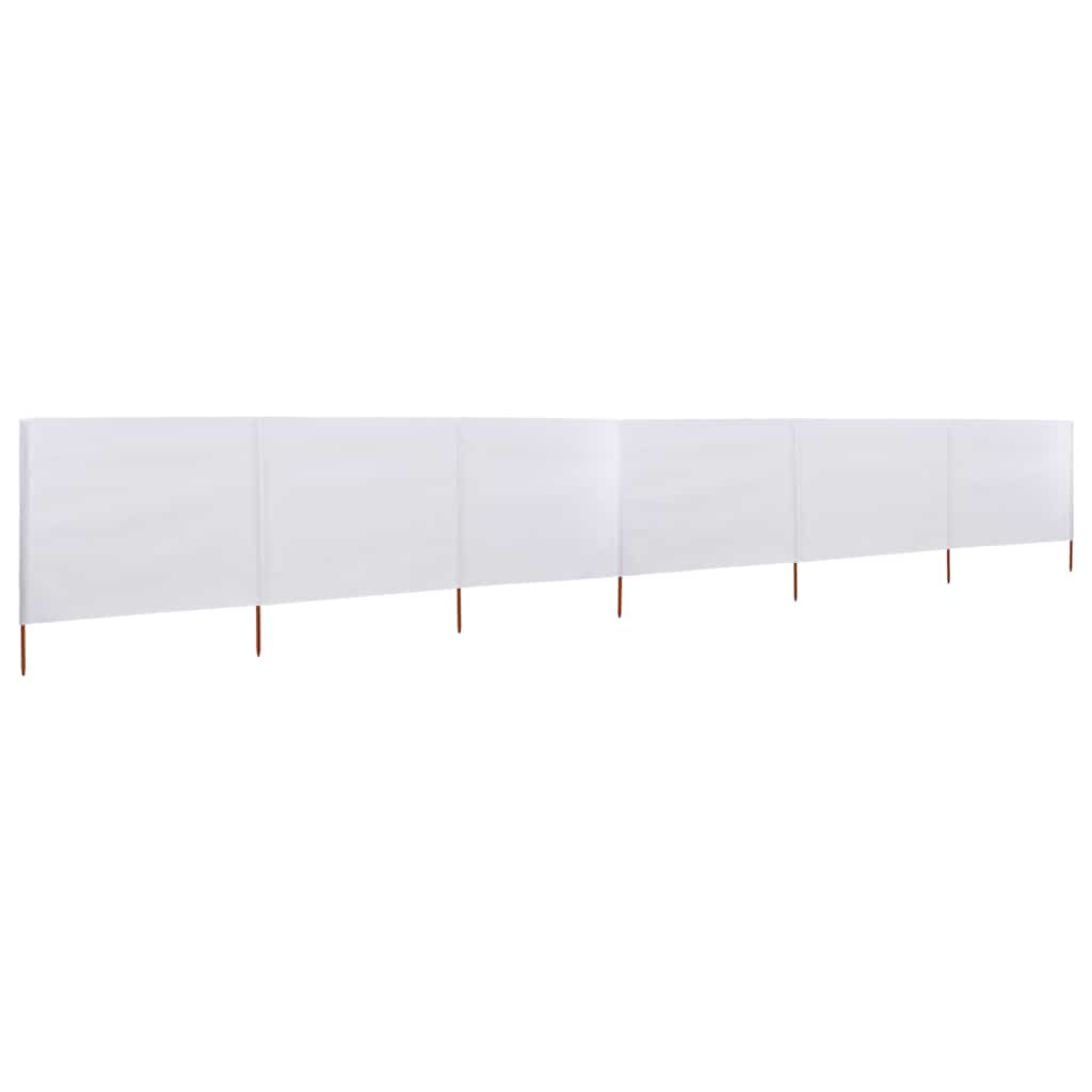 vidaXL Windscreen 3-panel 400x120 cm fabric green