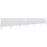 vidaXL Windscreen 3-panel 400x120 cm fabric green