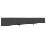 vidaXL Windscreen 3-panel 400x120 cm fabric green