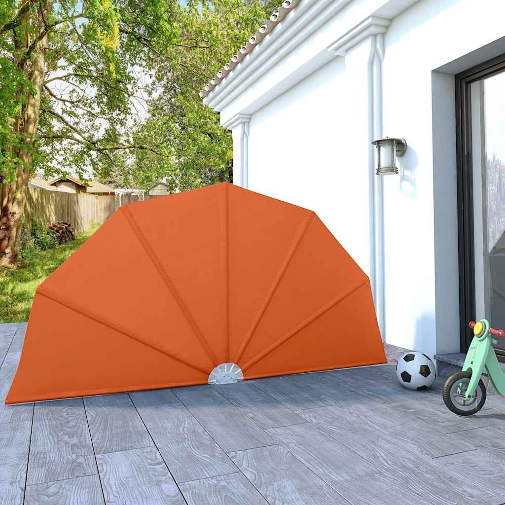 vidaXL Foldable Patio Screen 160 cm Grey