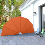 vidaXL Foldable Patio Screen 160 cm Grey