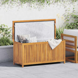 vidaXL Opbergbox 60x50x58 cm massief teakhout