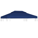 vidaXL Prieeldak 2-laags 4x3m 310 g/m² antracietkleurig