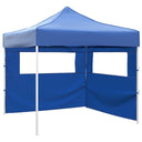 vidaXL Vouwtent met 2 wanden 291x291x315 cm crème