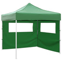 vidaXL Vouwtent met 2 wanden 291x291x315 cm crème