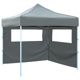 vidaXL Vouwtent met 2 wanden 291x291x315 cm crème