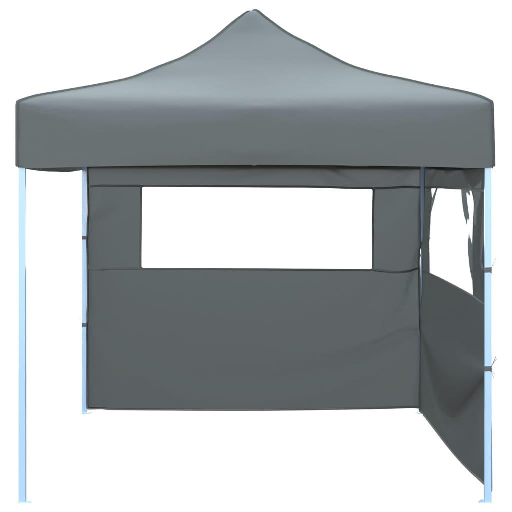 vidaXL Vouwtent met 2 wanden 291x291x315 cm crème