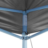 vidaXL Vouwtent met 2 wanden 291x291x315 cm crème