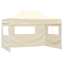vidaXL Vouwtent met 3 wanden 3x4,5 m blauw