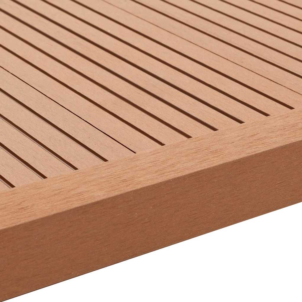 vidaXL 5 st Terras hoekplinten 170 cm aluminium zilverkleurig
