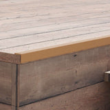 vidaXL 5 st Terras hoekplinten 170 cm aluminium zilverkleurig