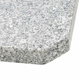 vidaXL Parasol Base Plate Square 25 kg Granite Black