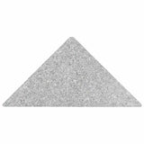 vidaXL Parasol Base Plate Triangular 15 kg Granite Grey