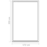 vidaXL Tuinkas 11,19 m³ 302x190x195 cm aluminium