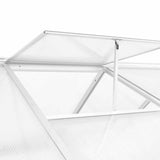 vidaXL Tuinkas 11,19 m³ 302x190x195 cm aluminium