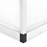 vidaXL Tuinkas 11,19 m³ 302x190x195 cm aluminium