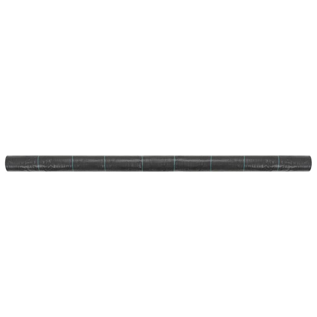 vidaXL Worteldoek 1x25 m PP zwart