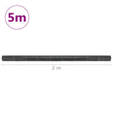 vidaXL Worteldoek 1x25 m PP zwart