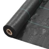 vidaXL Worteldoek 1x25 m PP zwart