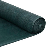 vidaXL Privacynet 1x25 m HDPE zwart