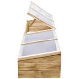 vidaXL Kas 200x50x35 cm geïmpregneerd grenenhout