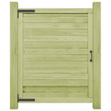 vidaXL Poort 75x100 cm geïmpregneerd grenenhout