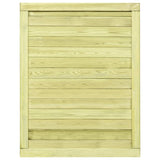 vidaXL Poort 75x100 cm geïmpregneerd grenenhout
