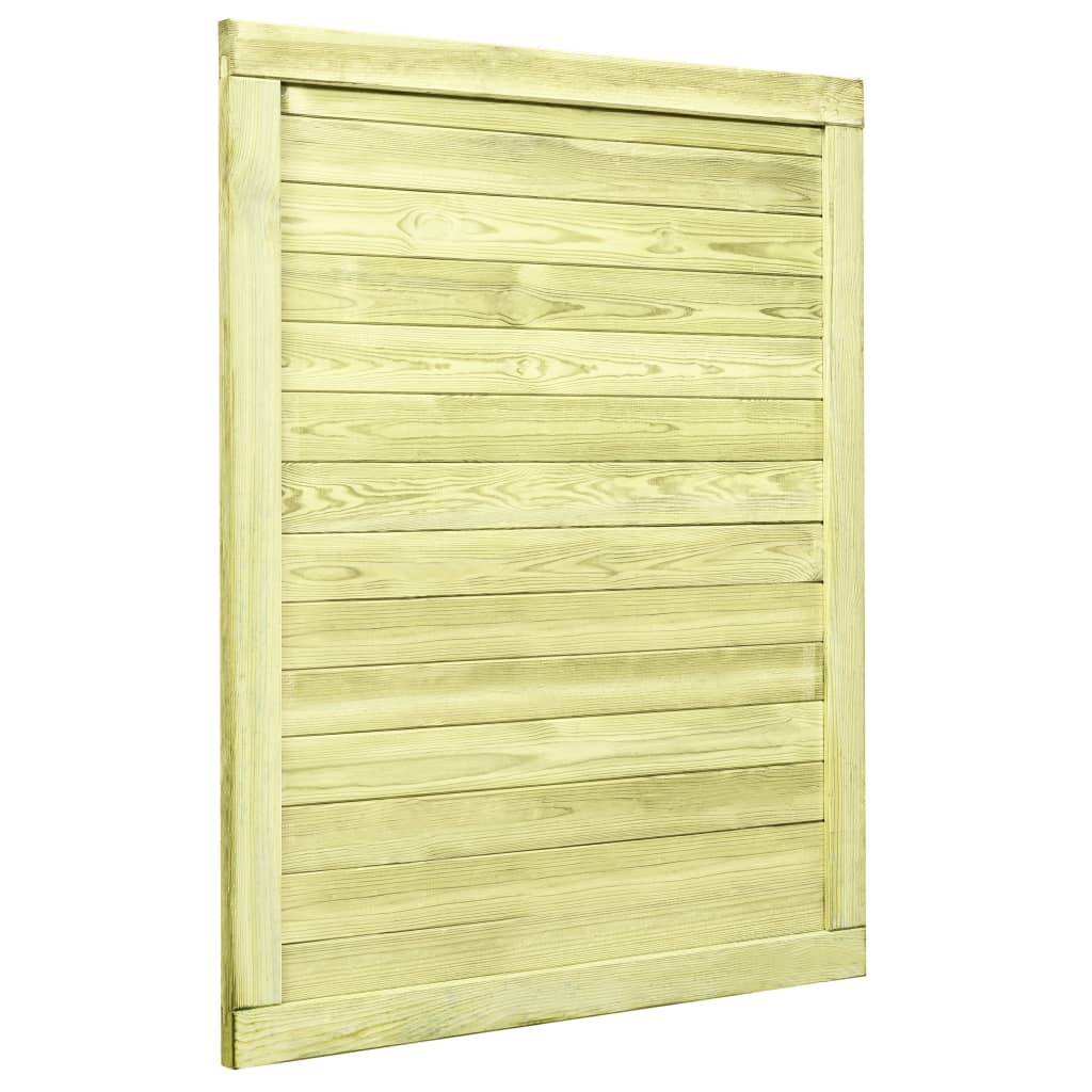 vidaXL Poort 75x100 cm geïmpregneerd grenenhout