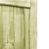 vidaXL Gates 2 pcs 300x75 cm impregnated pine