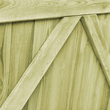 vidaXL Gates 2 pcs 300x75 cm impregnated pine