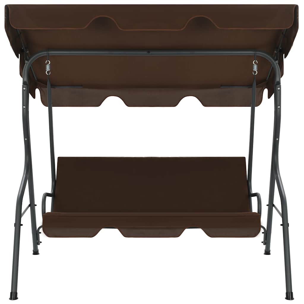 vidaXL Schommelbank 170x110x153 cm crèmewit