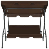 vidaXL Schommelbank 170x110x153 cm crèmewit