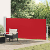 vidaXL Tuinscherm uittrekbaar 140x600 cm zwart