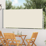 vidaXL Tuinscherm uittrekbaar 140x600 cm zwart